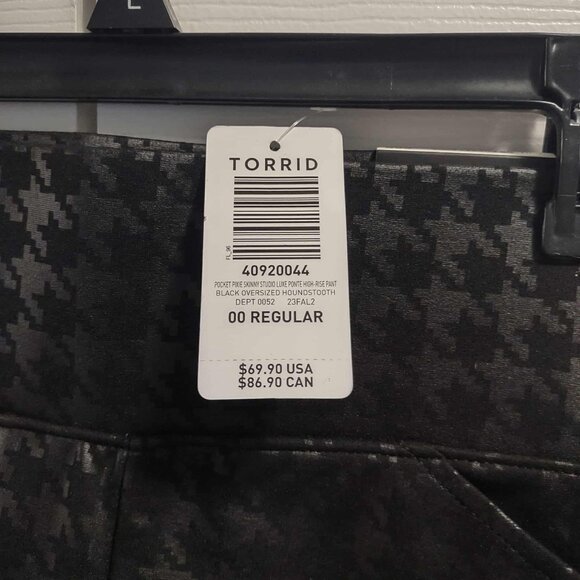 Torrid Studio Luxe Point Pull-On Pocket Pixie Pant 00R NWT - Picture 5 of 5